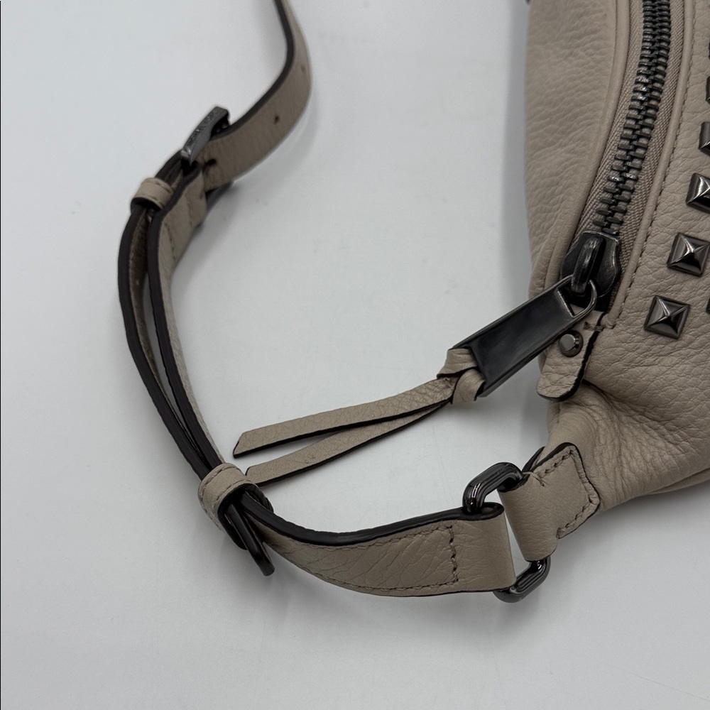 Michael Kors Rhea Zip Pyramid Stud Belt Bag - Picture 3 of 8